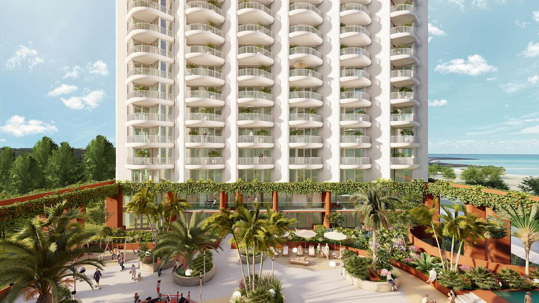 Novum Invest adds 3 new residential towers to a resort on the Romanian coastline